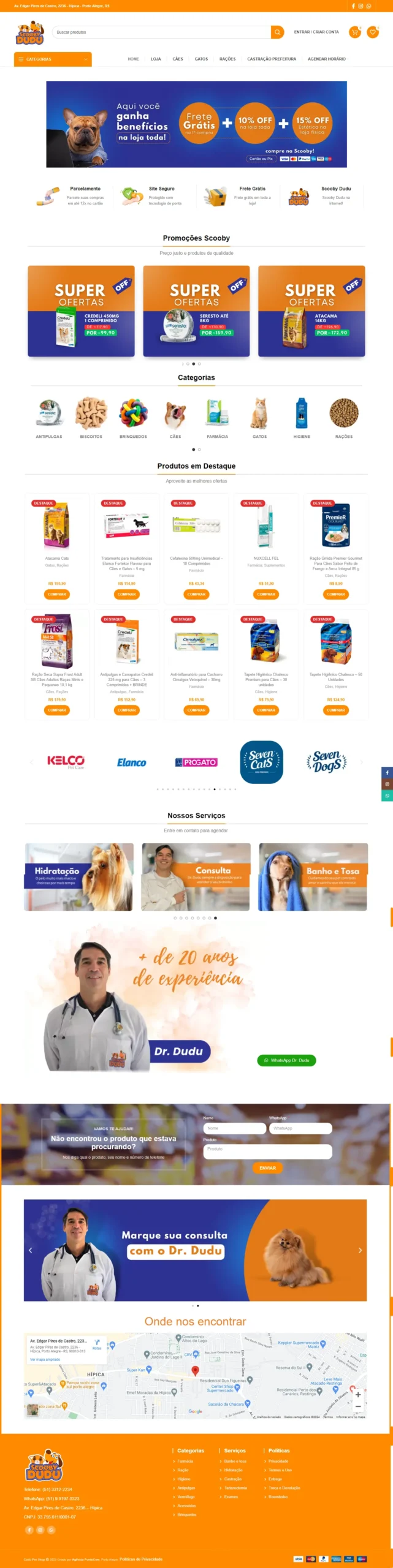 Site Cliente PontoCom Portfólio